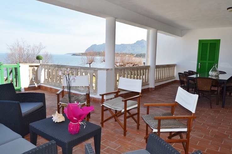 sea view, apartment, alcudia, rental.