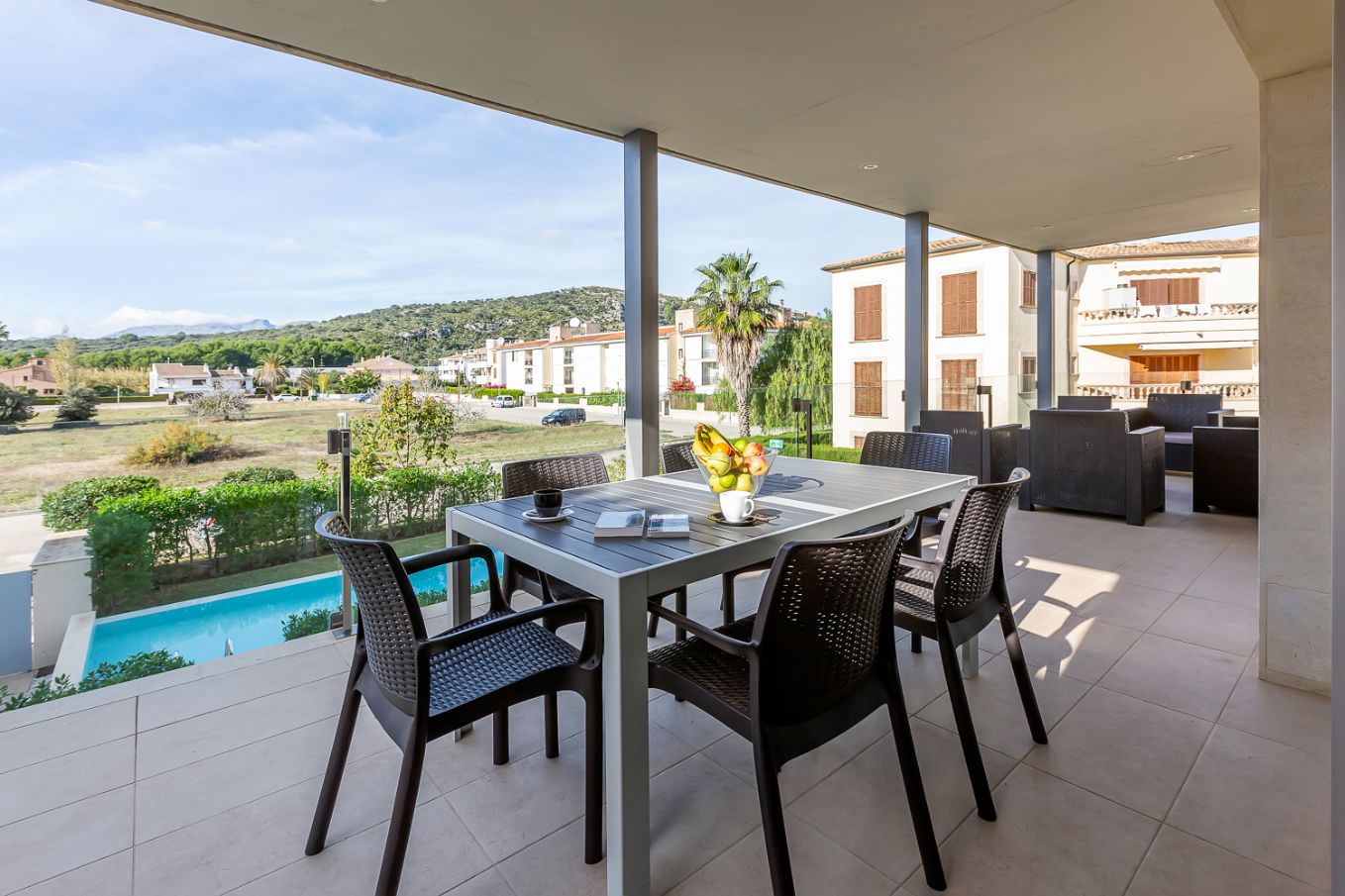 Modern holiday apartment with terrace and communal pool Puerto Pollensa Mallorca