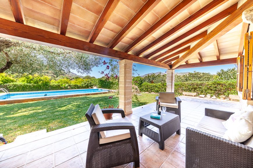 rural holiday villa rental Pollensa Mallorca