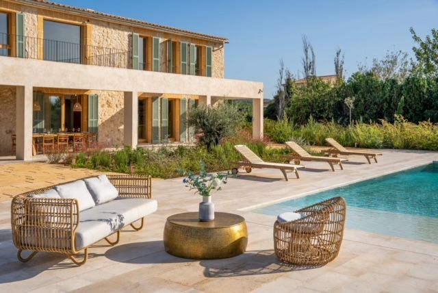 Can Xanet a luxury 5 bedroom holiday villa close to Pollensa and Alcudia